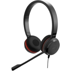 Jabra Evolve 30 Headset - Stereo - Wired - Over-The-Head - Ends At 3.5MM Jack - No USB 14401-21