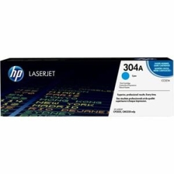 HP 304A Cyan Original LaserJet Toner Cartridge CC531A