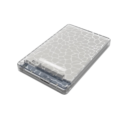 Simplecom SE101 Compact Tool-Free 2.5'' Sata To USB 3.0 Hdd/SSD Enclosure Transparent Clear SE101-CL