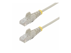 StarTech.com 7m Gray Slim CAT6 Ethernet Cable, Snagless, 28AWG, Lszh, Ltw N6PAT7MGRS