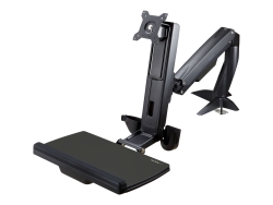 Startech Monitor Arm <27", Adj, Ergo, Workstation, Keyboard Tray, 2YR ARMSTSCP1
