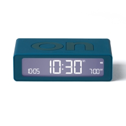Lexon Flip Mini Reversible Alarm Clock - Blue LD-LR158BF9