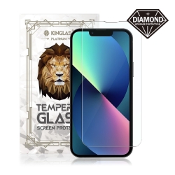 Tempered Glass Screen Protector For IPhone 13 / 13 Pro / 14 (Diamond Glass & Japan Glue Upgrade) MOBCRASCREENIP13