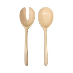 Urban Attitude Lila Large Paired Servers Length 30cm, Width 7.5cm (Spoon) - Stone Ivory UT260506-SI