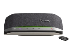 HP Poly Sync 20 Ms Smart Speakerphone,Bluetooth + USB-C With USB-A Adapt B95VMUT