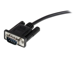 Startech.Com 2M Db9/Rs232 Serial Cable, M/F, Black, Ltw MXT1002MBK