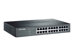 Tp-Link 24-Port Unmanaged Gigabit Desktop/Rackmount Switch, Metal Case, 5YR TL-SG1024D