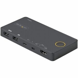 StarTech.com SV221HUC4K Kvm Switchbox - 2 Computer(s) - 1 Local User(s) - 3840 X 2160 - 4 X USB - USB 2.0 - 2 X Hdmi SV221HUC4K