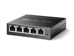 Tp-Link 5-Port Easy Smart Gigabit Switch, Metal Case, 5YR TL-SG105E