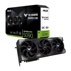 Asus NVidia GeForce Tuf Gaming Rtx™ 5090 32GB GDDR7 Gaming, 32GB GDDR7, 21760 Cuda, 2437MHz OC, 28Gbps, 512-bit, PCIe 5.0, 7680x4320 TUF-RTX5090-32G-GAMING