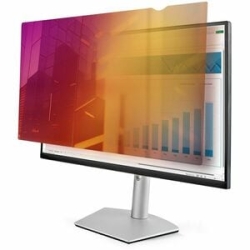 StarTech.com 27-inch 16:9 Gold Monitor Privacy Screen, Reversible Filter W/Enhanced Privacy, Screen Protector/Shield, +/- 30° View Angle - Computer Privacy Screen Protector Shields Sensitive Data On 27-inch 16:9 Monitors - Gold Glossy Side For Max Priva