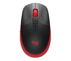 Logitech Wireless Mouse M190 - Red 910-005915