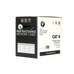 CAT6 Ethernet Cable Reel Box Utp LAN Cable W/ Solid Conductor| 305m Grey SLD.C6UTP.GREY.R