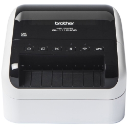 Networkable,Wireless & Bluetooth Extra Wide High Speed Label Printer / Up To 102MM QL-1110NWB