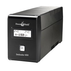 Powershield Defender UPS, 650VA, 390W, 230V, LCD, Avr, USB, Au OUTLET(2), 2YR PSD650