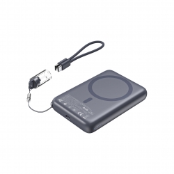 Choetech B-862-Gy Ccc Certified 10000mAh Ultra Thin Magnetic Power Bank ELECHOB862GY