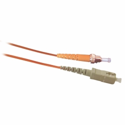 1m Lc - St Fibre Optic Cable 50/125 Simplex Single Mode OM2 Patch Lead ZZZ-OSMOM2-LCST-1M