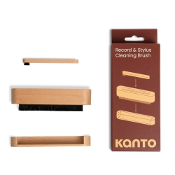Kanto Tt-Sb 2-in-1 Carbon Fiber Record And Stylus Cleaning Brush Ko-tt-sb