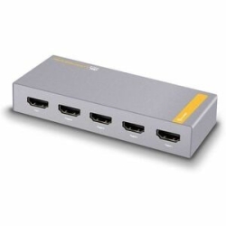 4 Port Hdmi 2.0 4K Splitter - Share A Single Hdmi Display With Up To 4 Hdmi Enabled Sources. HD4KSPL04