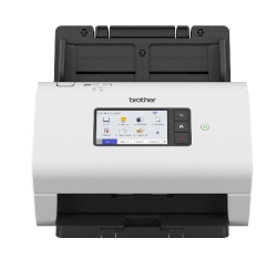 Brother Ads-4900W Advanced Document Scanner High Speed (60pp) Network Scanner, W/ 10.9cm Touchscreen LCD & WiFi (2.4G/5G) ADS-4900W