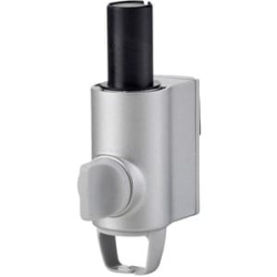 Awm-Lc Channel Clamp - Connects Arms To Posts & Wall Channels - Elegant Finish - Silver AWM-LC-S