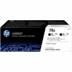 HP 78A 2-pack Black Original LaserJet Toner Cartridges CE278AD
