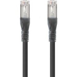 Alogic 0.3m Black 10G Shielded CAT6A Lszh Network Cable C6A-0.3-BLACK-SH