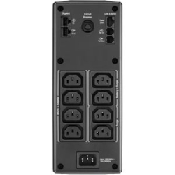 APC Back-UPS Pro, Back-UPS Pro, 1600VA/960W, Tower, 230V, 8x Iec C13 Outlets, Avr, Lcd, User Replaceable Battery BR1600MI