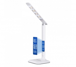 Simplecom EL808 Dimmable Touch Control Multifunction LED Desk Lamp 4W with Digital Clock