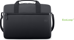 Dell Ecoloop Essential Briefcase (CC3624), Fits Up To 16", (Black), 1YR 460-BDTL