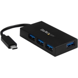 4 Port USB C Hub - C To A - Power Adapt HB30C4AFS