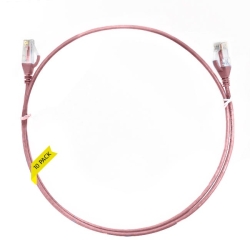 3m CAT6 Ultra Thin Lszh Ethernet Network Cable | 10 Pack Pink 004.004.7006.10PACK