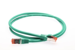 10m CAT6A S/Ftp Lszh Ethernet Network Cable | Green 004.100.8010