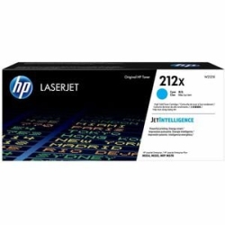 HP 212X High Yield Cyan Orig LaserJet Toner Cartridge W2121X