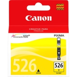 Canon CLI526Y Original Inkjet Ink Cartridge - Yellow - 1 / Pack CLI526Y