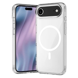 Usp Apple IPhone Air (6.5") Clear Rock Shockproof Case With MagSafe - Ultra-thin, Lightweight, Non-slip, Crystal Clear, 5 Years Warranty 6976552044202