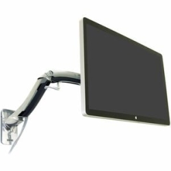 Mx Wall Monitor Arm, Heavy Monitor Mount (Polished Aluminum) 45-228-026