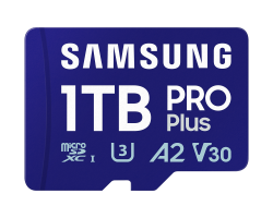 Samsung Mb-Md1T0Sa 1TB Pro Plus Sdxc Uhs-I MicroSD Card FFCSAMMBMD1T0SA