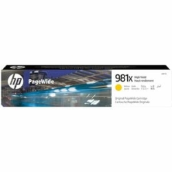 HP 981X High Yield Yellow Original PageWide Cartridge L0R11A
