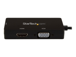 Startech.Com USB-C (T/Bolt3) Multiport Adapter, Single 4K Display, HDMI, Dvi, VGA CDPVGDVHDBP