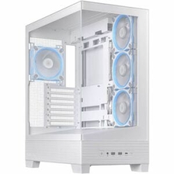 Asus A31 Plus Case - Mid Tower - Argb - Atx, Micro-ATX, Mini-ITX, Btf - White A31 Plus TG Argb White