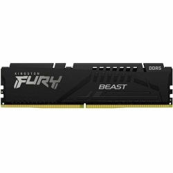 Kingston Fury Beast RAM Module For Motherboard - 128 Gb (4 X 32GB) - DDR5-5600/Pc5-44800 DDR5 Sdram - 5600 MHz Dual-rank Memory - CL40 - 1.25 V - Non-ECC - Unbuffered - 288-pin - Dimm KF556C40BBK4-128