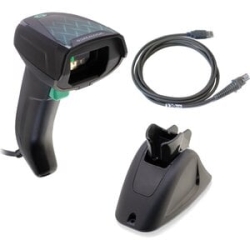 Gryphon I GD4690 Kit 2D High Performance Dual-sensor 4.5-14Vdc USB/Rs-232 Multi-interface Black (Kit Includes Scanner Presentation Base Pm-Base-Gd46-Bk And USB Cable 90A052258) GD4690-BKK1B-HP