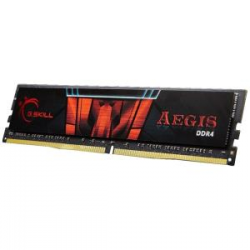 G.Skill Aegis 16Gb Pc4-21300 Ddr4 2666Mhz 19-19-19-43 1.2V Dimm F4-2666C19S-16Gis