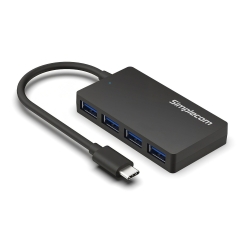 Simplecom CH350 SuperSpeed Usb-c To 4-Port Usb-a Hub USB 3.2 Gen1 CH350