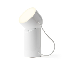 Lexon Orbe Portable Led Lamp With Moving Head - White LD-LH88WG
