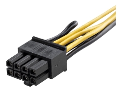 Startech.Com PCIe 6 Pin To 8 Pin Power Adapter Cable, Ltw PCIEX68ADAP