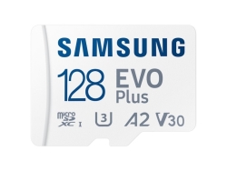 Samsung Mb-Mc128Sa 128GB Evo Plus + Adapter MicroSDXC FFCSAMMBMC128SA