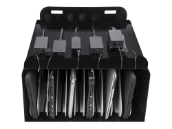 Kensington 12 Bay Charge Cabinet, Fits Up To 14" Notebook, Ac POWER(8), USB(4) 62880
