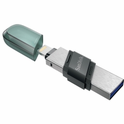 SanDisk 64GB IXpand Flash Drive Flip (Sdix90N-064G) FUSSAN64GSDIX90N